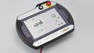 2 Mobiles Terminal Ketop T200 von Keba