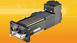 39 Stellzylinder EL120 sowie den Rotationsmotor ER120 von A-Drive Technology