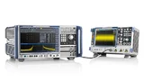 Um die Analysebandbreite zu erweitern, kann der Signal- und Spektrumanalysator R&S FSW mit externem A/D-Umsetzer arbeiten und z.B. mit dem Oszilloskop R&S RTO1044 kombiniert werden