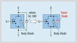 Vereinfachte Schaltung durch Verwenden eines SiC-DioMOS ohne externe SiC-Schottky-Diode