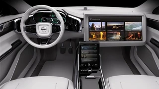 Volvo Concept 26: Innenraumkonzept für vollautomatisierte Fahrzeuge.