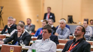 Besucher auf dem Kongress