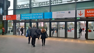 Schild zur SPS IPC Drives 2016