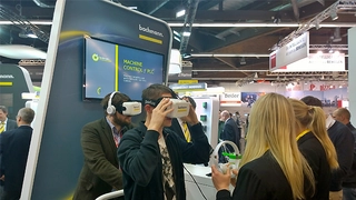 Augmented Reality am Stand von Bachmann