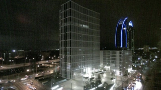 Der St Martin Tower bei Tag. Bis zum fertigen Gebäude war der Weg lang. 2008 kaufte Projektentwickler Arthur Wiener zusammen mit der Strabag Real Estate das Gelände und kündigte 2009 den Bau des Hochhauses an - zog sich aber aufgrund von mangelndem M