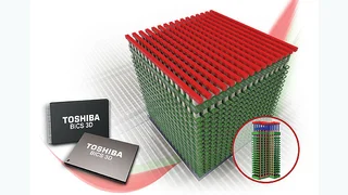 3D-Flash bringt riesigen Kapazitätszuwachs