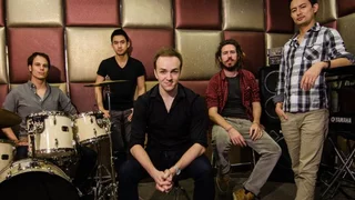 Das Team der Soundbrenner Ltd. In der Mitte: Pianist Florian Simmendinger