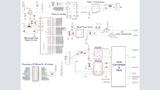 Bild 5: Ein Auszug aus dem Schaltplan verdeutlich, wie der Raspberry Pi mit dem ATmega32 und mit einigen der Peripherieschaltungen kommuniziert