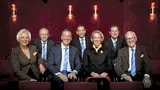 Der Vorstand der HARTING Technologiegruppe: Margrit Harting, Dr. Michael Pütz, Philip Harting, Andreas Conrad, Maresa Harting-Hertz, Dr. Frank Brode und Dietmar Harting (von links nach rechts).