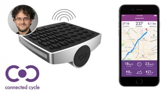 Matthias Heise - Connected Cycle Pedals: Wenn ich arbeite steht mein Fahrrad den ganzen Tag am Bahnhof. Trotz gutem Schloss ist da immer im Hinterkopf der Gedanke, es könnte gestohlen werden. Die Connected Cycle Pedals würde das ändern: Denn die Peda