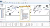 Wie der Screenshot des E³.HarnessAnalyzer zeigt, sind in der Praxis für eine firmenübergreifende Informationsweitergabe über KBL eine Reihe von grafischen und textuellen Zusatzinformationen erforderlich