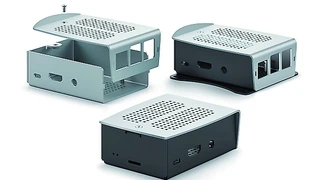 Neu entwickeltes Gehäuse von Fischer Elektronik für den Raspberry Pi