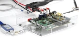 Bild 1: Messungen am GSM-Modul »Cinterion BGS2« von Gemalto 