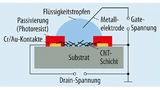 CNT-FET als Sensor für Flüssigkeiten