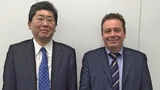 Renesas CTO Hideto Hidaka empfing Chefredakteur Frank Riemenschneider in Renesas neuer Firmenzentrale in Tokio