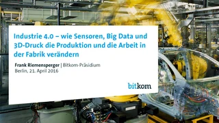 Bitkom-Studie Industrie 4.0