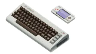Tastaturcomputer und Konsole
