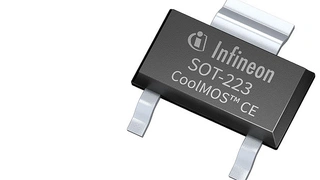 Als preiswerte Komponenten für den DPAK-Ersatz bringt Infineon den CoolMOS CE im SOT-223-Gehäuse auf den Markt. Ohne mittleren Pin ist die Grundfläche des SOT-223-Gehäuses vollständig kompatibel mit dem DPAK und kann als Austauschkomponente für einig