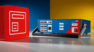 Mit CMS 356 bezeichnet Omicron seinen neue Spannungs- und Stromverstärker für analoge Kleinsignale, die von einem CMC-Prüfgerät oder anderen Signalquellen bereitgestellt werden. Der Spannungs- und Stromverstärker hat vier Spannungsausgänge mit je 300