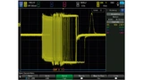 Ein USB-Signal mit eingestreuter Transiente