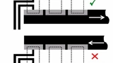 Bild 4: Die Widerstandswerte aller Reihenschaltungen von Leiterbahn und Widerstandsbauteil müssen identisch sein