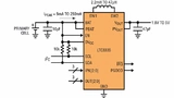 Bild 2: Beschaltung des Buck-Boost-DC/DC-Wandlers »LTC3335«
