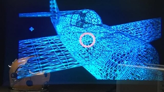 Flugzeug durch das DAVD