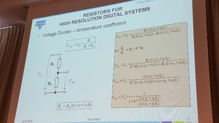 Ove Hach, Vishay, Widerstand, Anwenderforum Passive Bauelemente