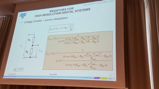 Ove Hach, Vishay, Widerstand, Anwenderforum Passive Bauelemente