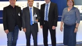 Bei der Verleihung des Awards