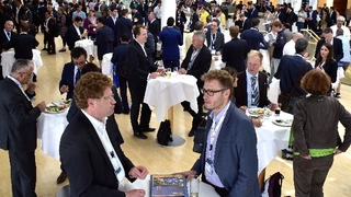 Networking während den Konferenzpausen