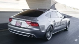 Als Erprobungsfahrzeug für das zFAS diente u.a. ein Audi A7 piloted driving concept.
