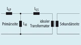 Ersatzschaltung des Transformators.
