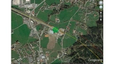 Die rote Linie zeigt eine Abweichung der KF-Spur nach der Fahrt durch einen Tunnel