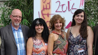 Bernd Haberzettl, Bianca Amstutz, Bernadette Köller und Anja Seidler