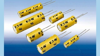 Die neue TV-Serie der Powerstor Superkondensatoren (Vertrieb: HY-LINE Power Components) mit Kapazitäten von 5 bis 100 F bietet neben den bewährten Eigenschaften der Eaton Supercaps wie hohen repetierenden Pulsströmen von bis zu 71 A, geringem ESR von