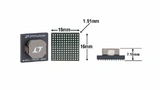 Bild 3: Der »LTM4636« von Linear Technology nutzt eine gestapelte Spule als Kühlkörper, um eindrucksvolle thermische Eigenschaften auf kleiner Fläche zu realisieren. 