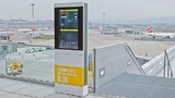 Infoterminal mit reflektiven Memory-in-Pixel Display (32“)