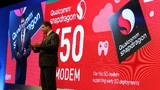Noch ist es Zukunftsmusik: das erste 5G-Modem Snapdragon X50, das im mm-Wellenlängenbereich bei 28 GHz arbeitet.