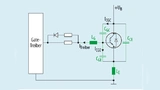 Der Ladestrom durch CGC kann CGE so weit aufladen, dass die Schwellenspannung überschritten wird und der Transistor fehlerhaft einschaltet