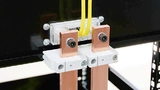 Die Schubladen der Speicherschränke sind mit zwei Han-200-A-Modulen für die Leistungsübertragung ausgestattet, ergänzt um zwei Han-Megabit-Module für den Datenaustausch.
