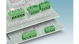 Pinstrip-Stecker sind kaum größer als vergleichbare Leiterplattenklemmen