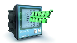 29 Profibus Variante des Multifunktionsmessgerätes UMG 96RM von Janitza Electronics