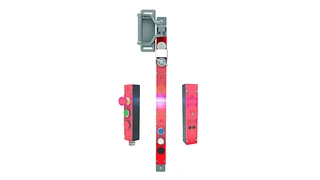 43_Sicherheitstürzuhaltungen und Bedienelementen der Slimline-Reihe von SSP Safety System Products