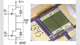 Bild 7: Monolithische Halbbrücken mit integrierten Freilaufdioden in einer 600-V-GaN-on-Si-Technologie. 