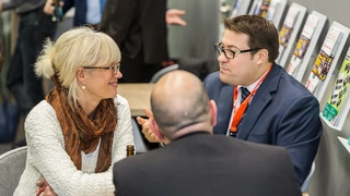 Impressionen vom Standfest der WEKA FACHMEDIEN auf der electronica 2016