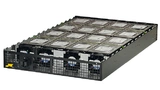 Storage Sled enthält ebenfalls ein Xeon-Motherboard mit zwei Sockeln, zwei optischen 10-Gbit/s-Netzwerkkarten für die Datenebene