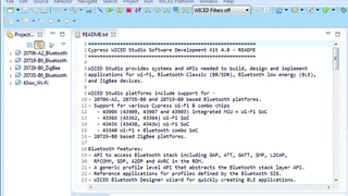 Die Entwicklungsumgebung WICED Studio 4.0 (Wireless Internet Connectivity for Embedded Devices) von Cypress ermöglicht es, Embedded-Systeme für IoT-Anwendungen mit Funk-Transceiver (Bluetooth, WiFi und ZigBee) zu entwickeln – inkl. dualer Transceiver