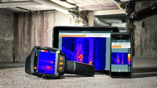 Für nahezu jede Anwendung in Industrie und Handwerk einsetzbar: die neuen Wärmebildkameras von Testo.