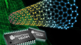 Die Carbon Nanotubes von Nantero sind laut Unternehmen 50 mal härter als Stahl und 1/50.000 so groß wie ein menschliches Haar.